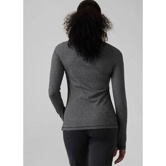 Athleta Uptempo Ribbed Henley
Top small Black Heather - Picture 9 of 9
